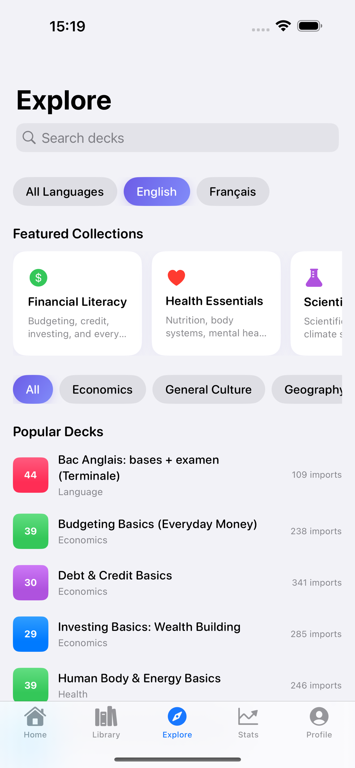Rappelia Explore catalog